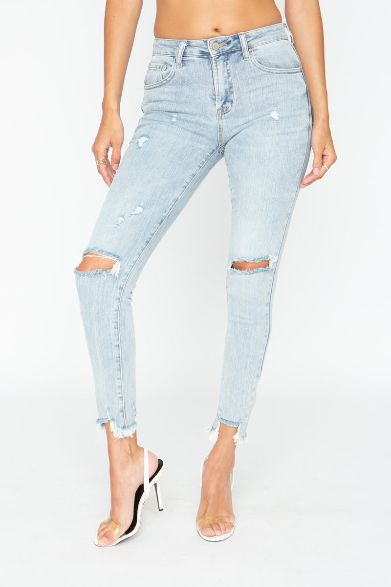 Buy Valentina High Rise Skinny Crop Pull-On Jeans Plus Size for CAD 68.00
