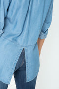 Soft Tencel Shirt with Cut Tail (Original) - GREY MARKET INC.